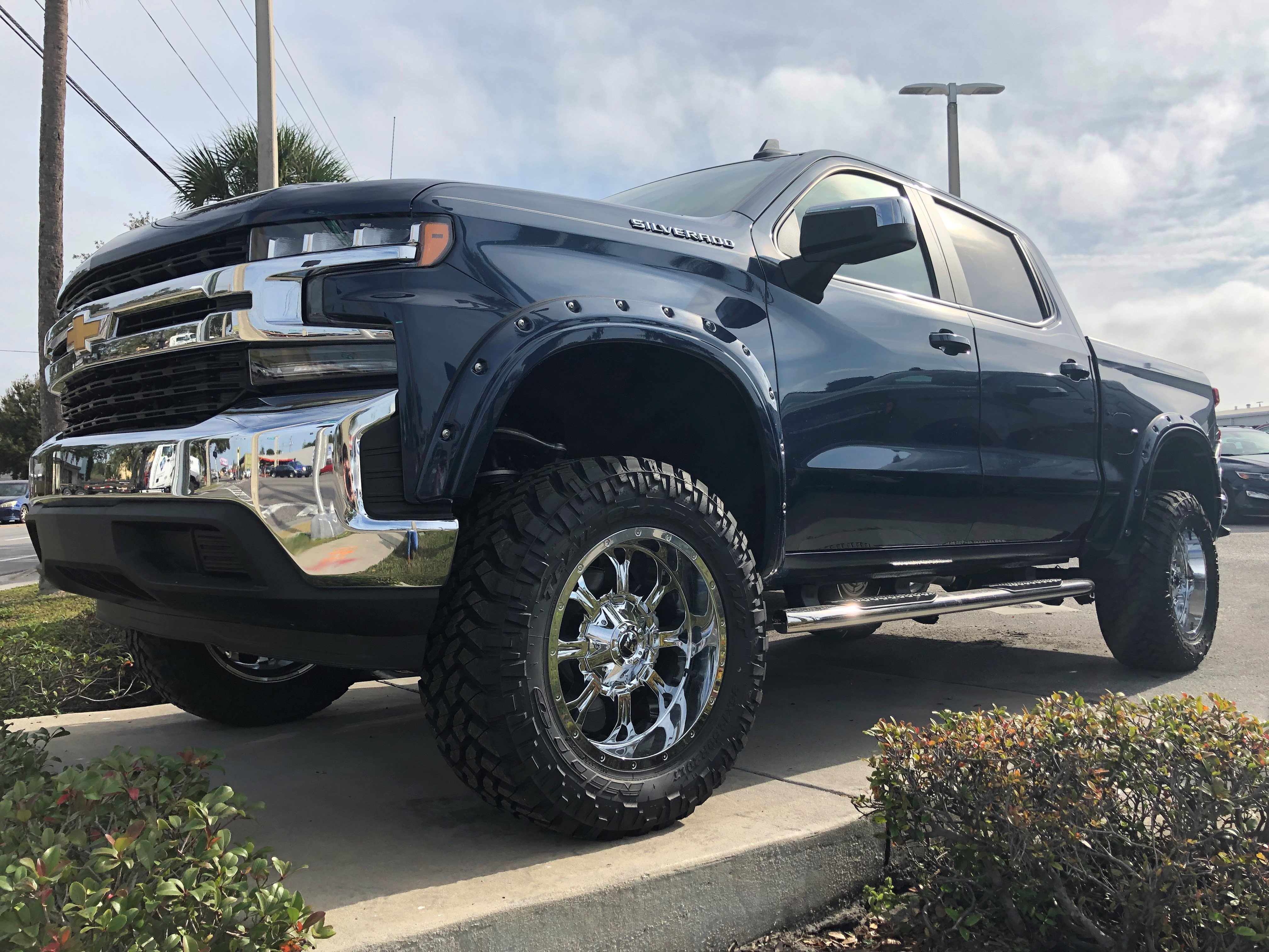 Lifted Silverado built by DSI